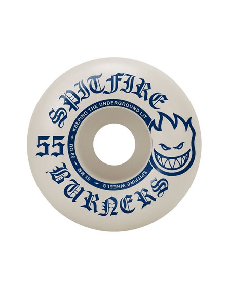 Spitfire Skateboard Wheels Burners Bighead 55mm 99A pack of 4