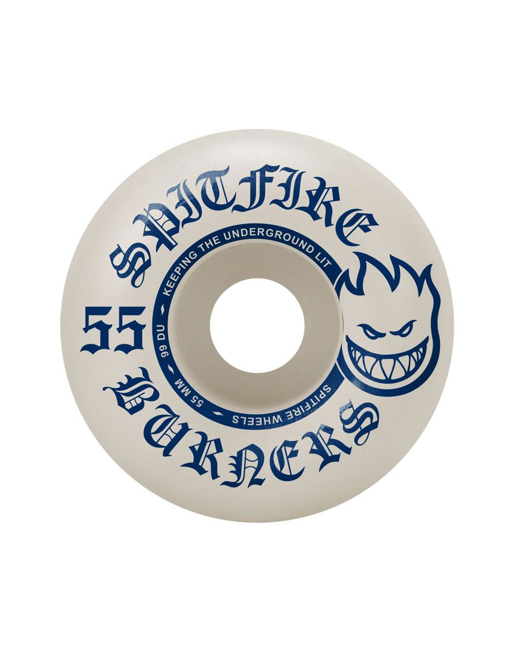 Spitfire Skateboard Wheels Burners Bighead 55mm 99A pack of 4