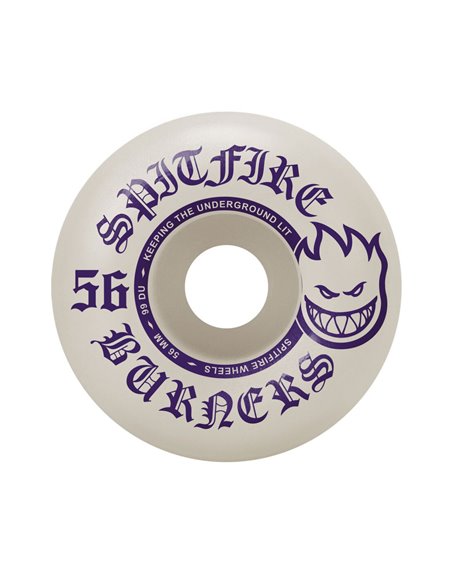 Spitfire Skateboard Wheels Burners Bighead 56mm 99A pack of 4