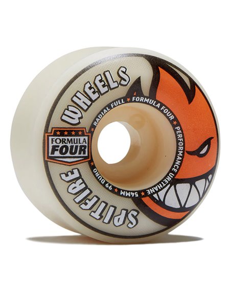 Spitfire Skateboard Räder Formula Four Radial Full 54mm 99A 4 er Pack
