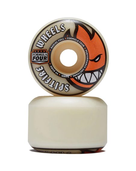 Spitfire Ruedas Skate Formula Four Radial Full 56mm 99A 4 piezas