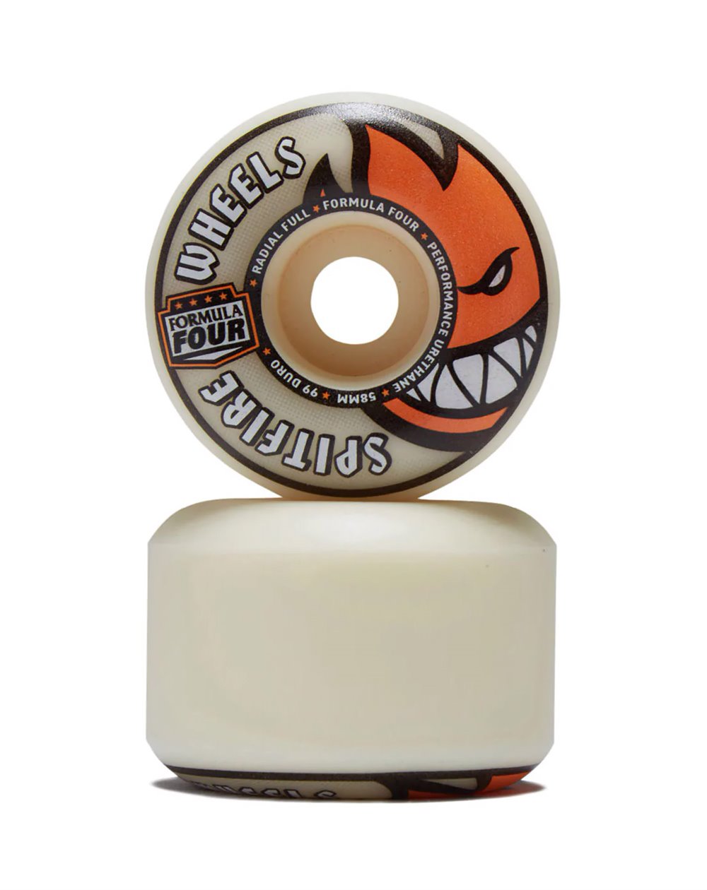 Spitfire Skateboard Wheels Formula Four Radial Full 58mm 99A pack of 4