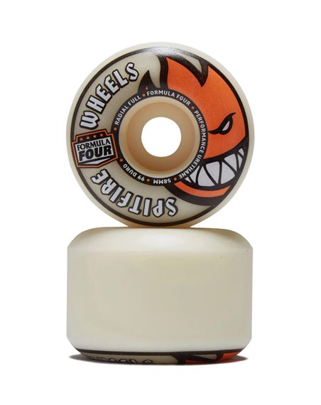 Spitfire Rodas Skate Formula Four Radial Full 58mm 99A 4 peças