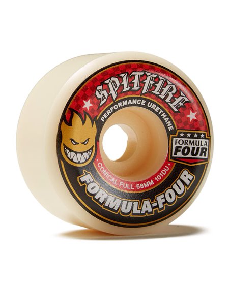 Spitfire Roues Skateboard Formula Four Conical Full 58mm 101A 4 pc