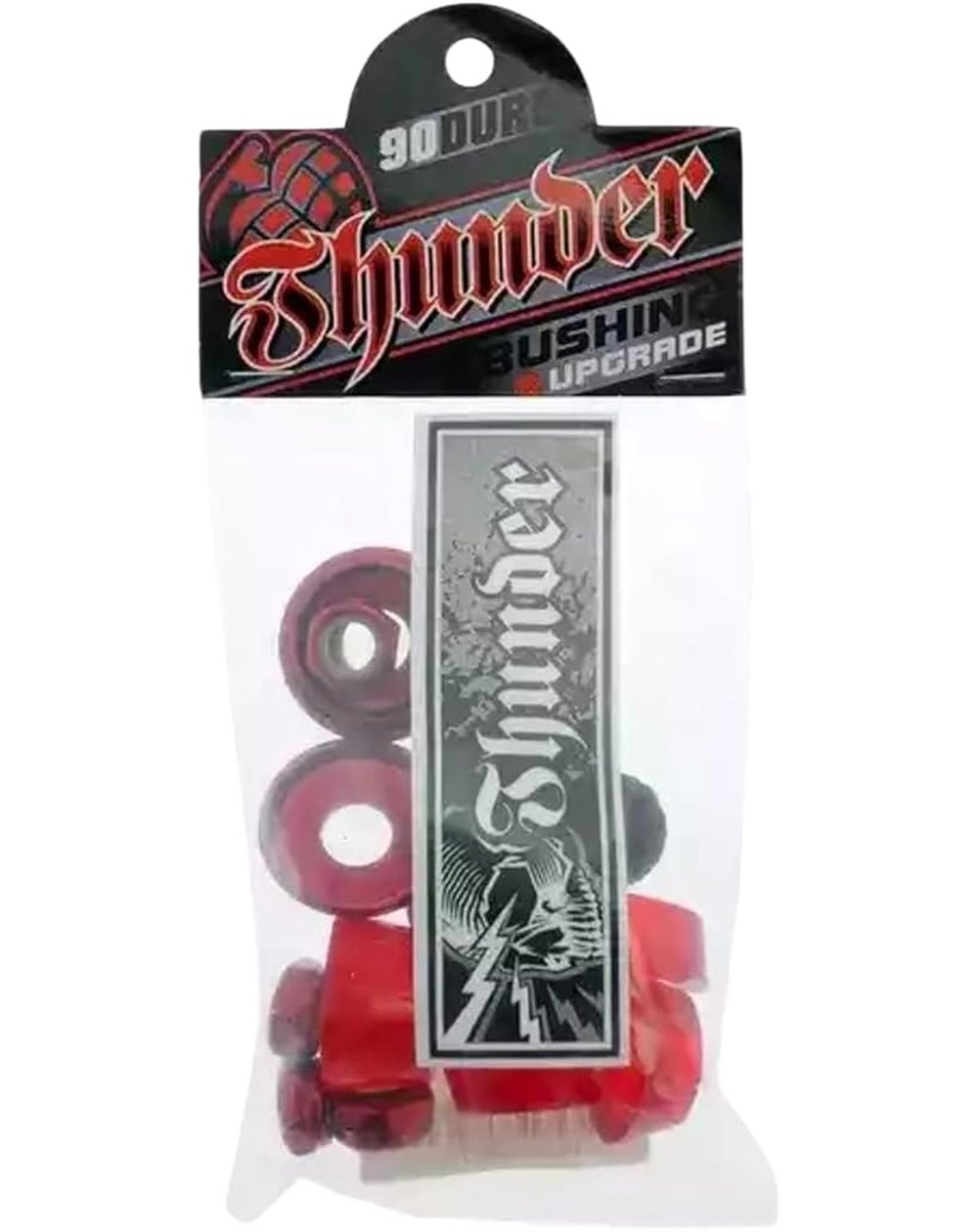 Thunder Gommini Skateboard Rebuild Kit 90D (Red)
