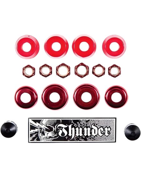Thunder Skateboard Lenkgummi Rebuild Kit 90D (Red)