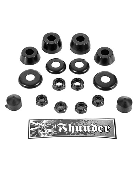 Thunder Skateboard Lenkgummi Rebuild Kit 100D (Black)