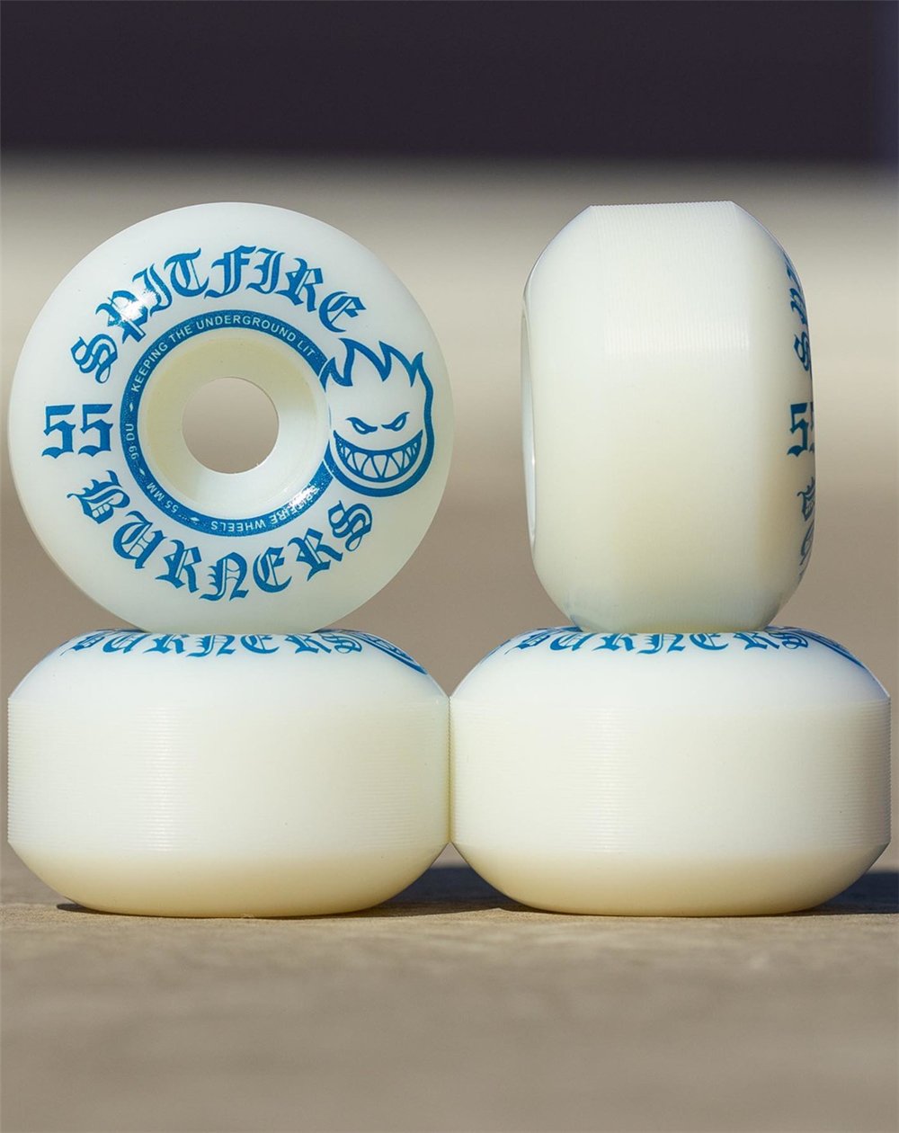Skateboard Wheels Burners Bighead 55mm 99A pack of 4