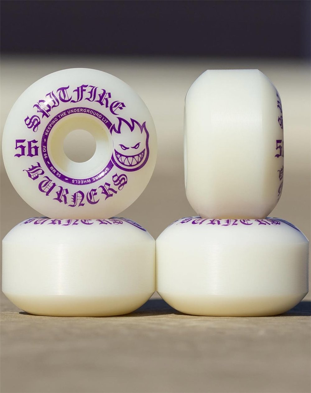Skateboard Wheels Burners Bighead 56mm 99A pack of 4
