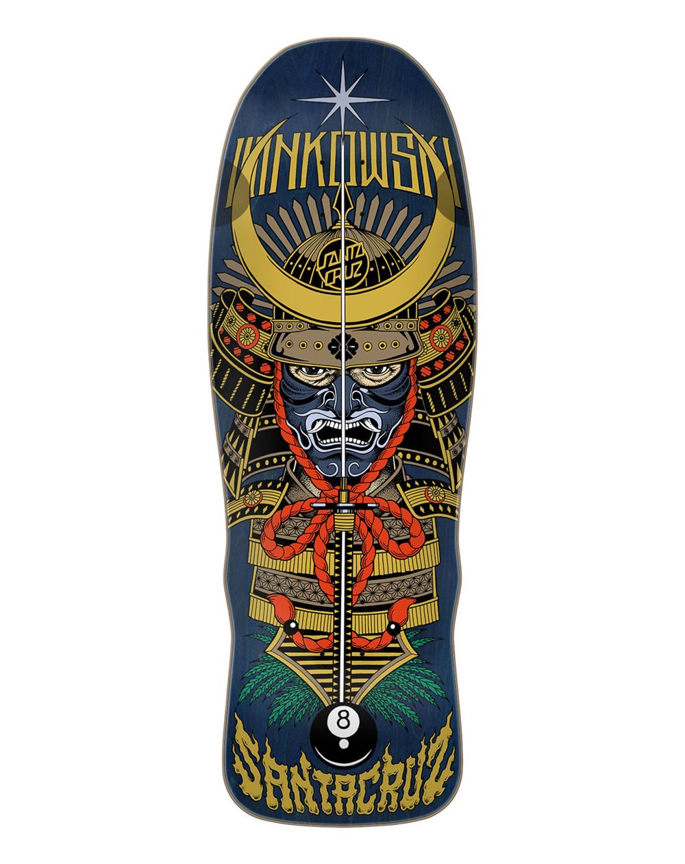 Santa Cruz Tabla Skateboard Winkowski Samurai 10.35"