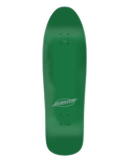 Santa Cruz Tabla Skateboard Meek Pinstripe Slasher 9.23" (Green) 2