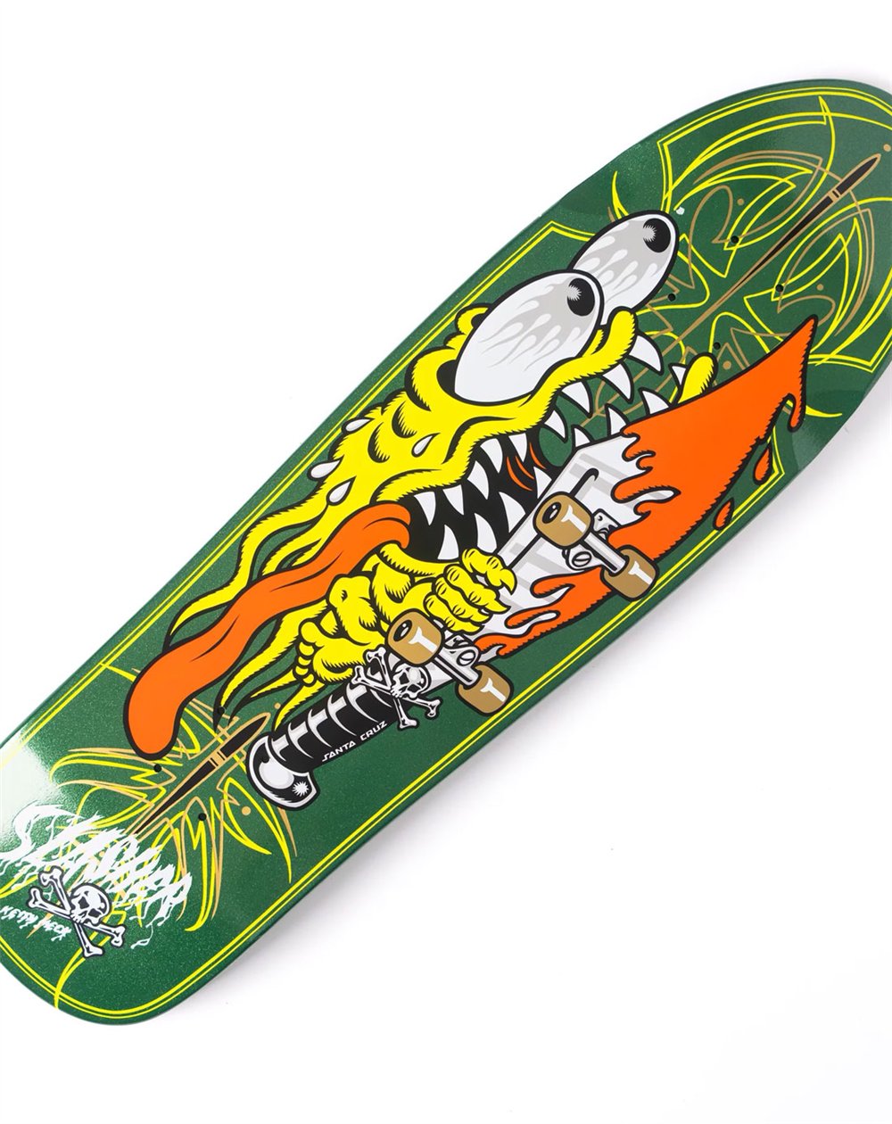 Santa Cruz Tavola Skate Meek Pinstripe Slasher 9.23" (Green)