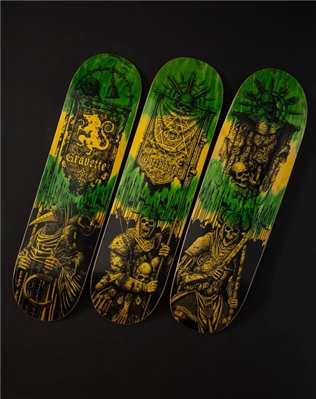 Creature Tabla Skateboard Gravette Messenger VX 8.30"