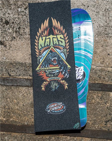 Mob Grip Griptape für Skateboard Santa Cruz Natas Panther 11" x 33" 2