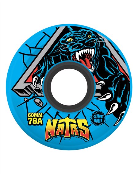 Slime Balls Roues Skateboard OG Slime Natas Kaupas Reissue 60mm 78A 4 pc