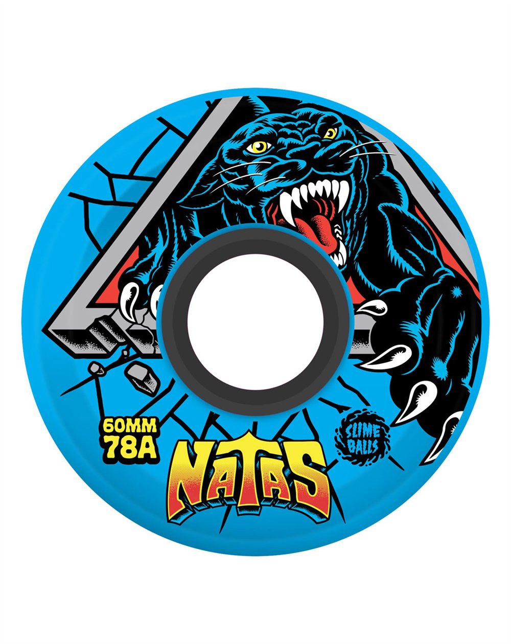 Slime Balls Ruedas Skate OG Slime Natas Kaupas Reissue 60mm 78A 4 piezas