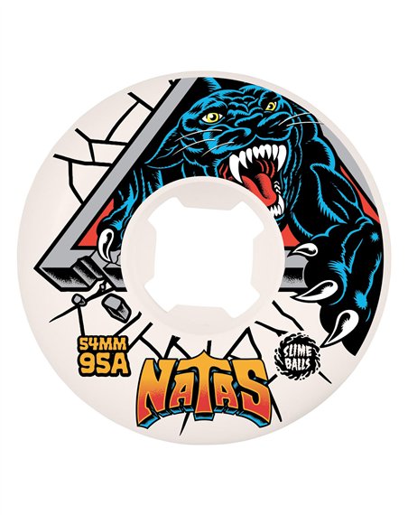 Slime Balls Skateboard Räder Reissue Hardline Natas 54mm 95A 4 er Pack