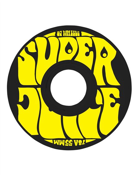 OJ Skateboard Räder Mini Super Juice 55mm 78A (Black) 4 er Pack