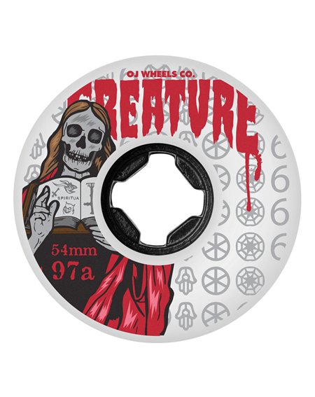 OJ Roues Skateboard Bloodsuckers Hardline The Book Of OJ 54mm 97A 4 pc