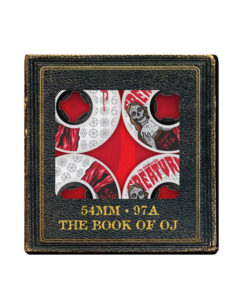 OJ Skateboard Wheels Bloodsuckers Hardline The Book Of OJ 54mm 97A pack of 4