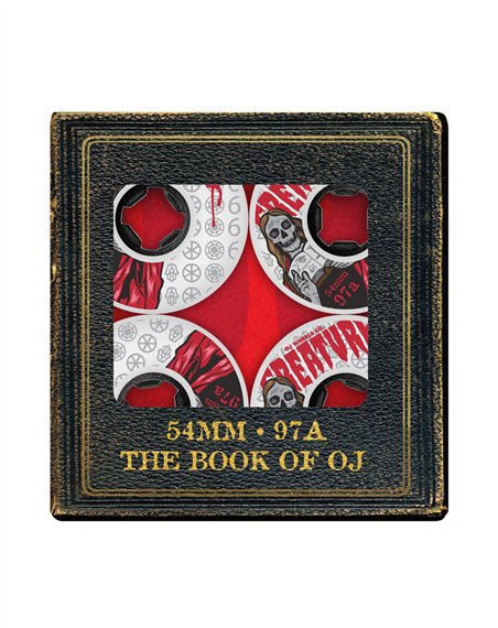 OJ Skateboard Wheels Bloodsuckers Hardline The Book Of OJ 54mm 97A pack of 4