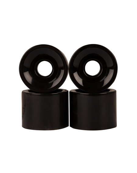 D-Street Longboard Räder 59 Cent 78A (Black) 4 er Pack