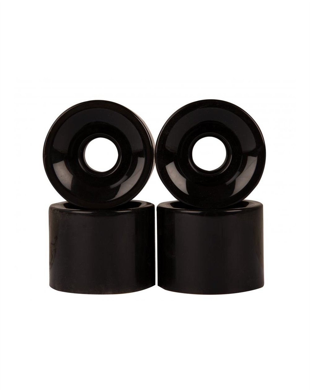 D-Street Longboard Wheels 59 Cent 78A (Black) pack of 4