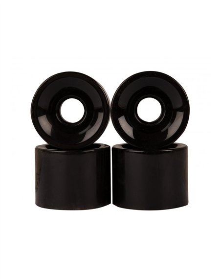 D-Street Longboard Räder 59 Cent 78A (Black) 4 er Pack