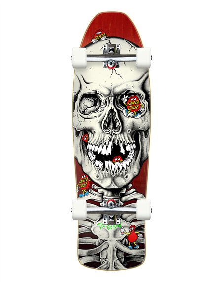 Santa Cruz Skateboard Cruiser Dot Dudes 10.32"