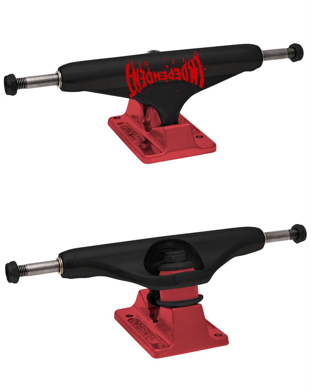 Independent Trucks Skate Stage XI Standard 144mm (Span Black Ano Red) 2 peças