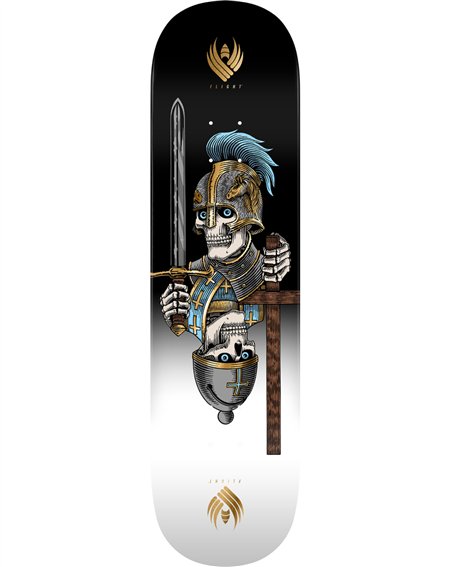 Powell Peralta Tavola Skate Dan Corrigan Chess Skulls Flight 8.42"