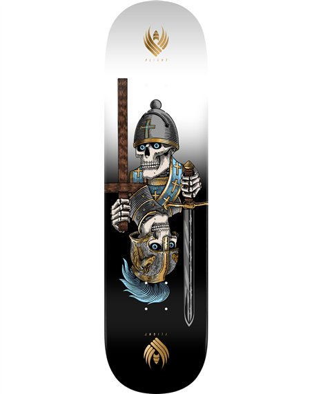 Powell Peralta Shape Skate Dan Corrigan Chess Skulls Flight 8.42"