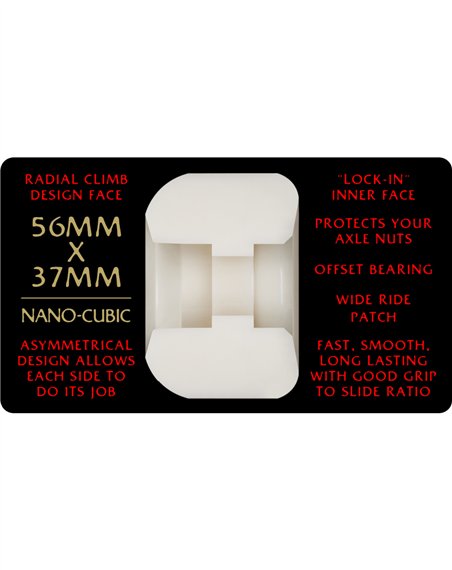 Powell Peralta Rodas Skate Dragon Formula Nano Cubic 56mm 93A