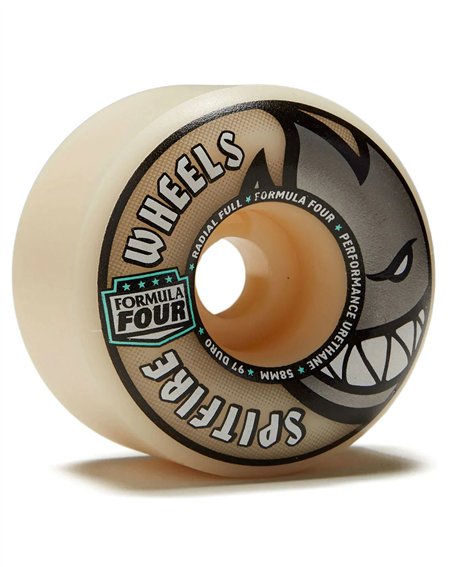 Spitfire Roues Skateboard Formula Four Radial Full 58mm 97A 4 pc