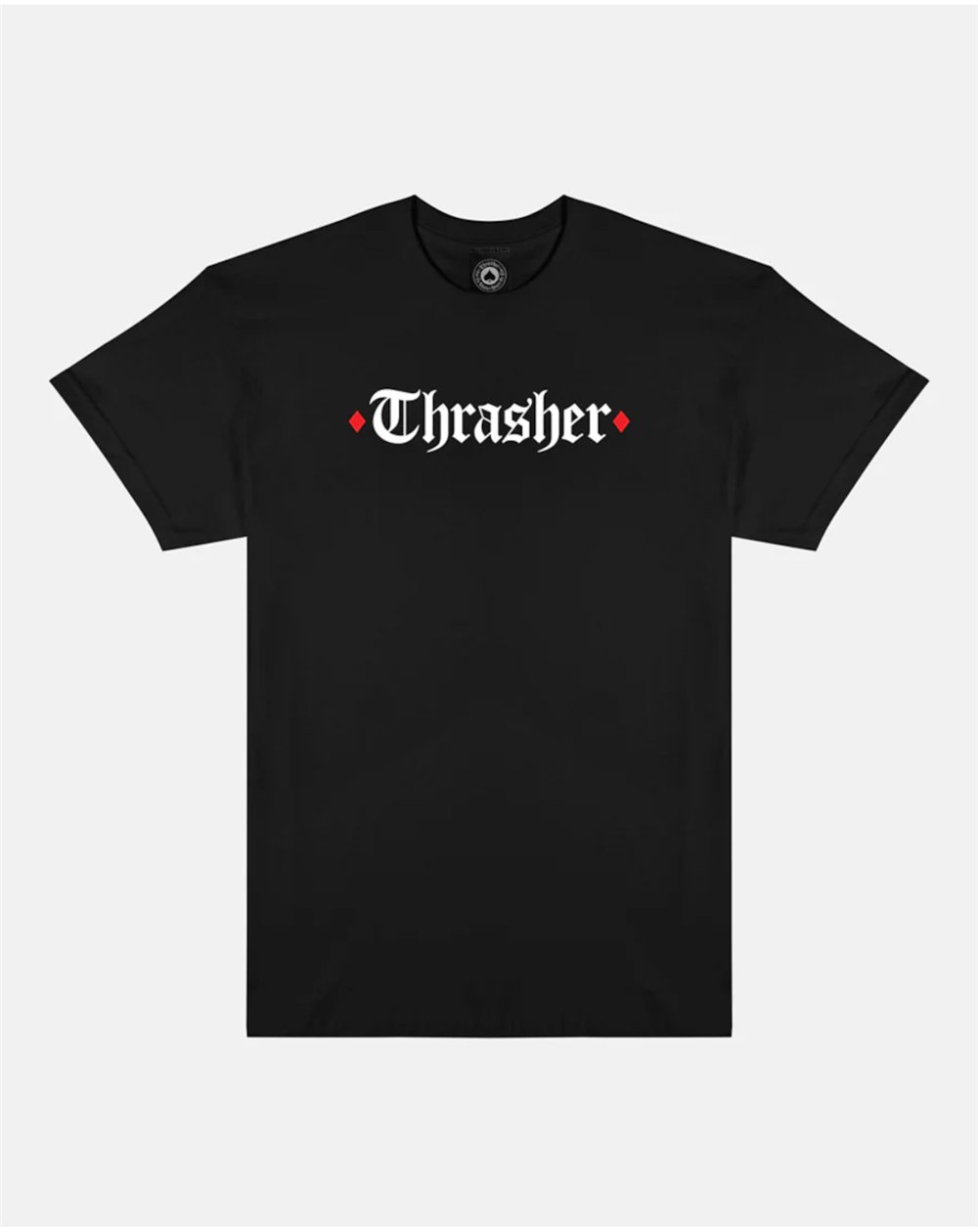 Thrasher Herren T-Shirt Thrasher x Spitfire The End Oath (Black)