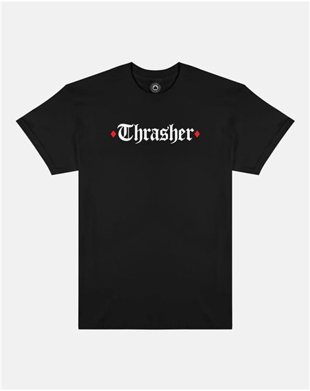 Thrasher Camiseta Homem Thrasher x Spitfire The End Oath (Black)