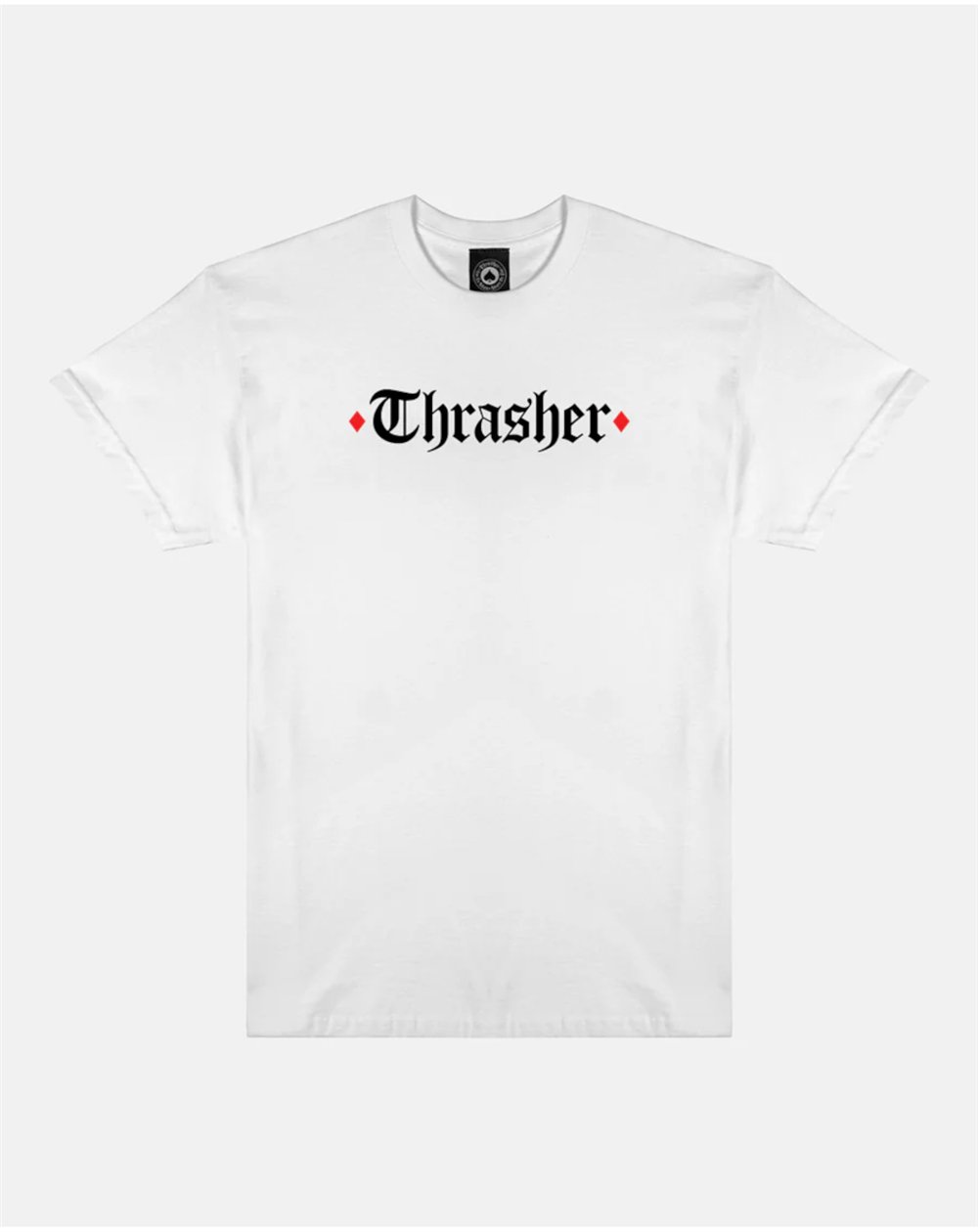 Thrasher Camiseta Hombre Thrasher x Spitfire The End Oath (White)