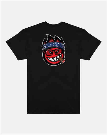 Thrasher T-Shirt Homme Thrasher x Spitfire Big Head Jack (Black)