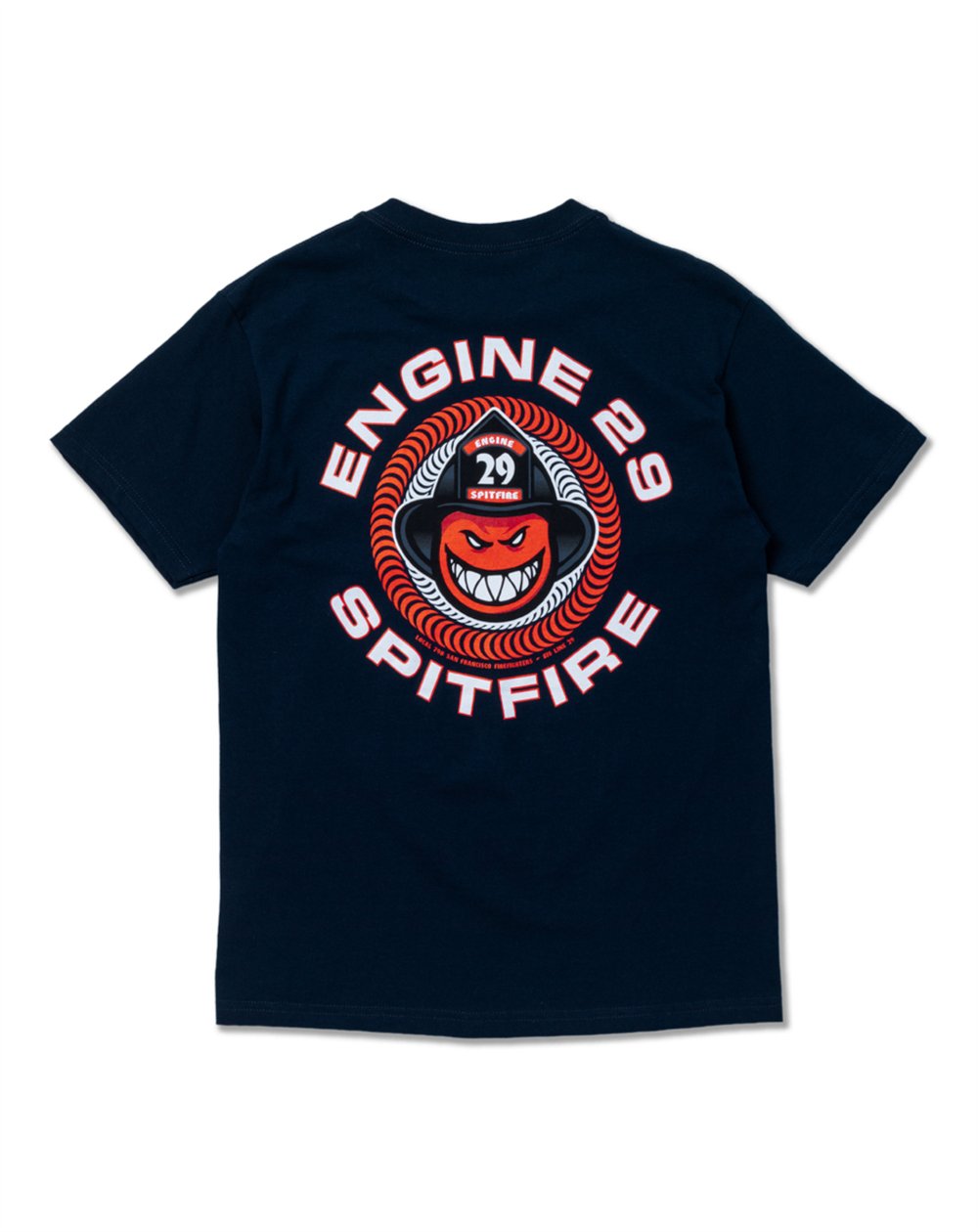 Spitfire Camiseta Homem Spitfire x Engine 29 (True Navy)