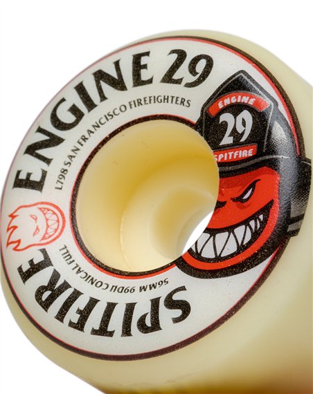 Spitfire Skateboard Räder Formula Four Conical Full (Spitfire x Engine 29) 56mm 99A 4 er Pack