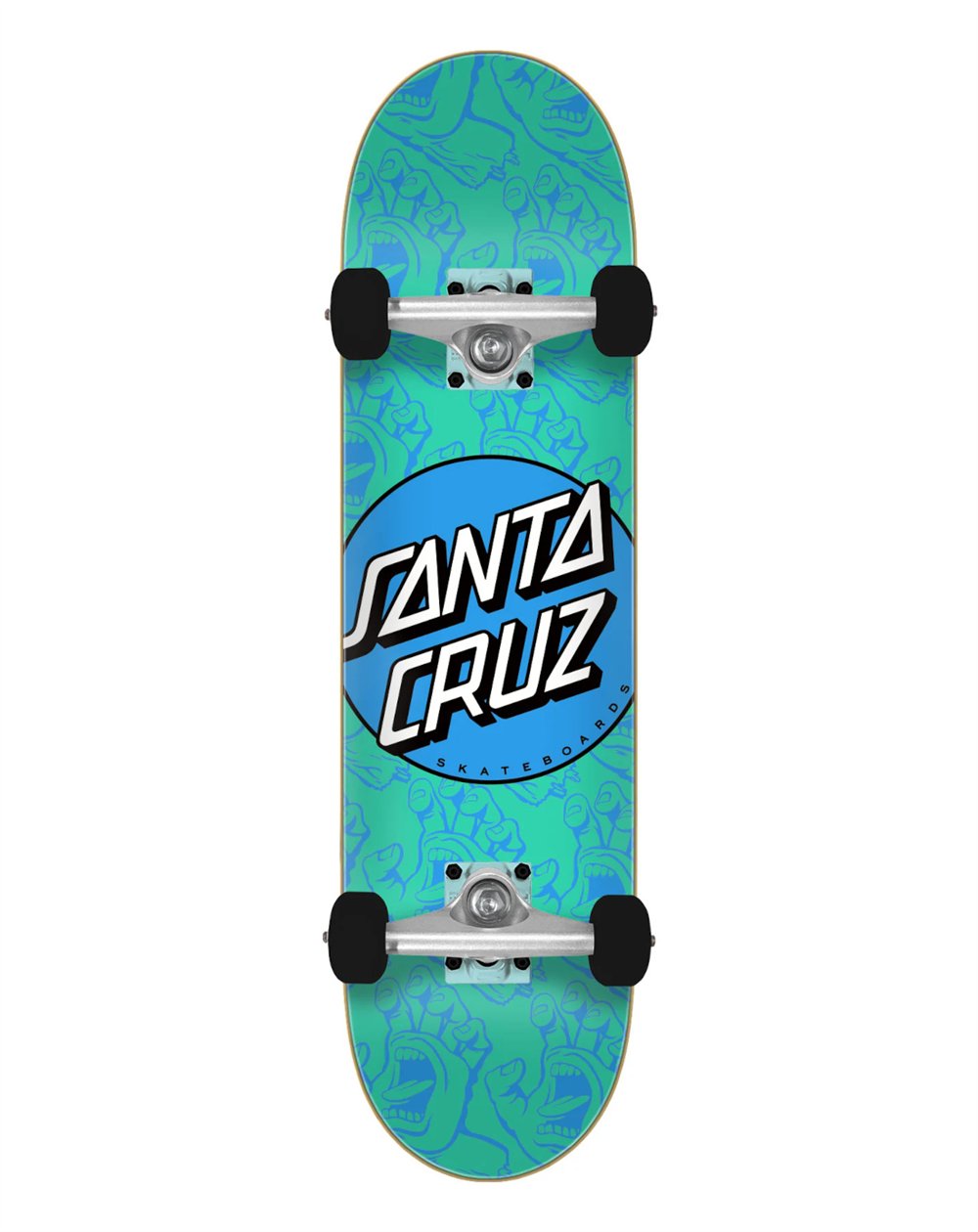 Santa Cruz Complete Skateboard Other Dot Hands Mini 7.75"