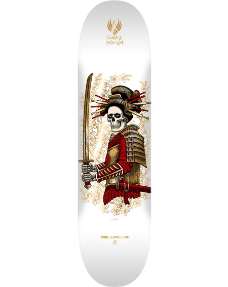 Powell Peralta Tabla Skateboard Sakura Yosozumi Onna-Bugeisha Flight 8.25"