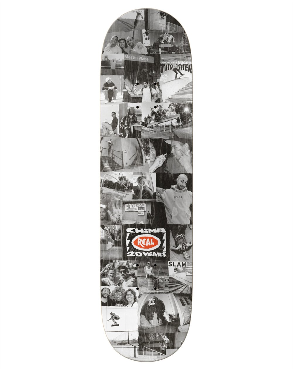 Real Tabla Skateboard Chima Ferguson 20 Years 8.25"