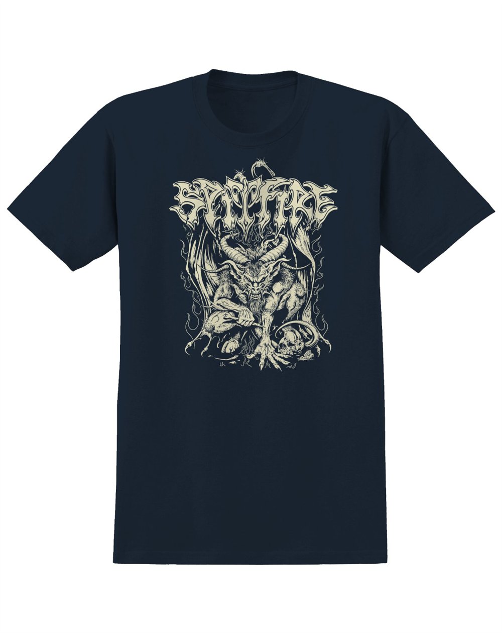 Spitfire T-Shirt Homme Demon Redux (Navy)