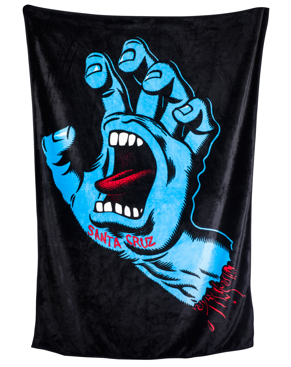 Santa Cruz Blanket Screaming Hand Black