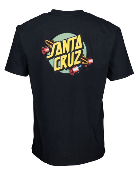 Santa Cruz Summer of 76 T-Shirt Uomo Black