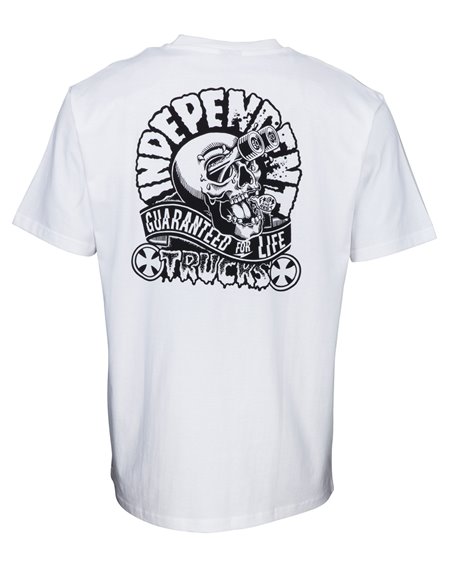 Independent Men's T-Shirt Gouge White