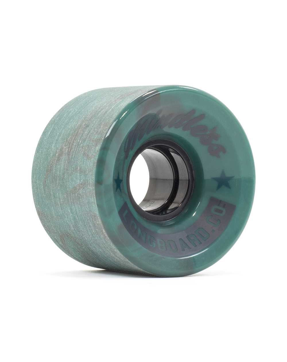 Mindless Cruiser 60mm 83A Skateboard Wheels Swirl/Teal pack of 4