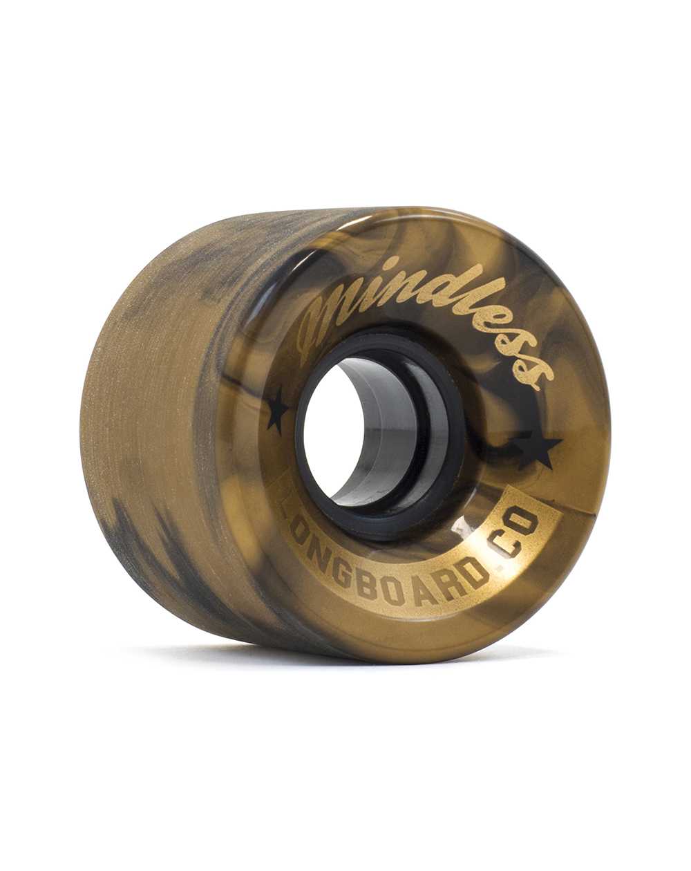 Mindless Cruiser 60mm 83A Skateboard Wheels Swirl/Bronze pack of 4