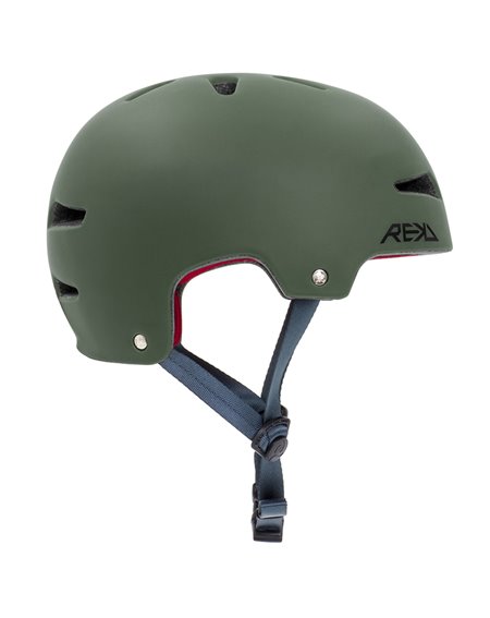 Rekd Protection Casco Skateboard Ultralite In-Mold Green